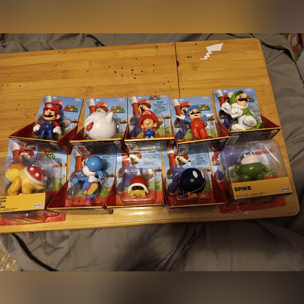 World of nintendo mario figures